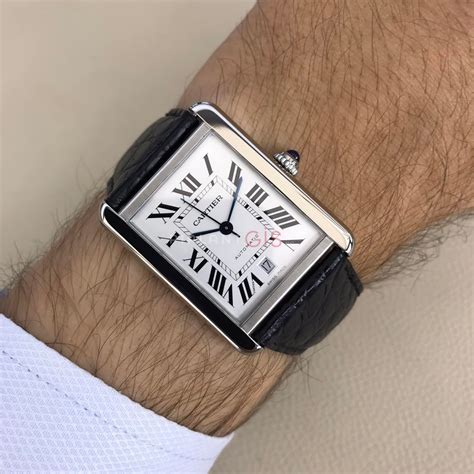 cinturino cartier tank solo|cartier tank solo xl.